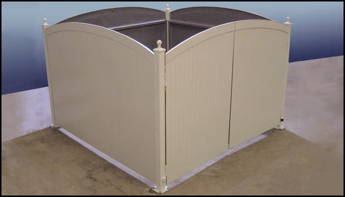 photo Custom SmartSurround dumpster enclosure